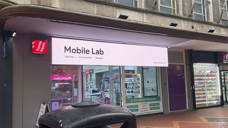 Outdoor LED Shopfront Fascia Display | P4 & P6