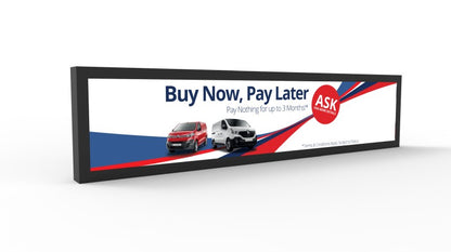 Ultra-Wide Stretched Bar Displays | 28"