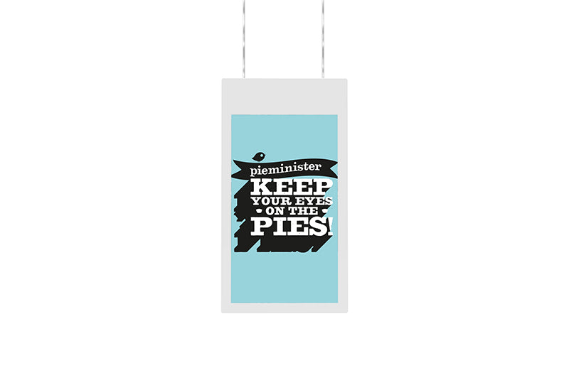 Hanging Double-Sided Window Display