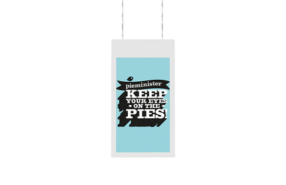 Hanging Double-Sided Window Display