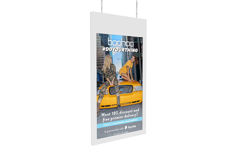 Hanging Double-Sided Window Display