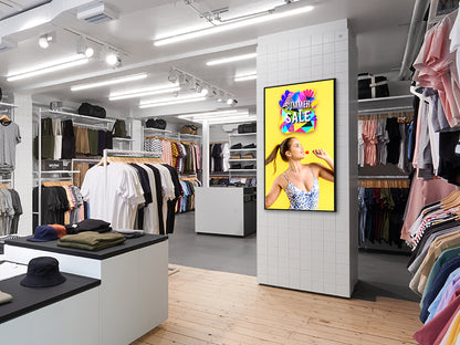 High Vibrance Android Advertising Display
