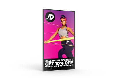 High Vibrance Android Advertising Display