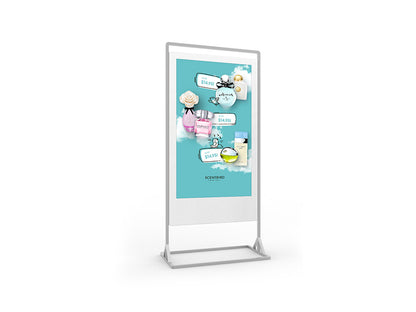 Superslim Freestanding Double-Sided Digital Poster