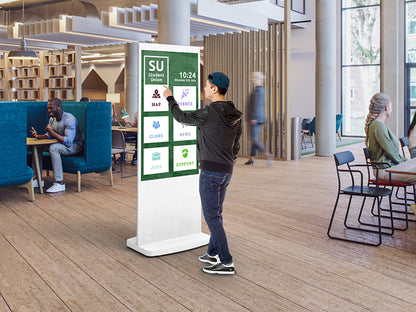 Freestanding Android Digital PCAP TOUCH SCREEN Poster | Totem