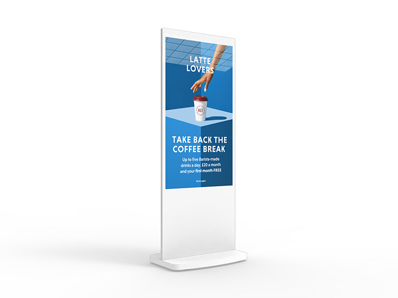 Freestanding Android Digital Poster | Totem