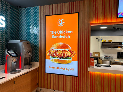 4K Large Format Commercial Display