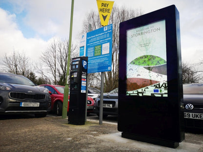 Freestanding PCAP Outdoor Touch Screen Posters