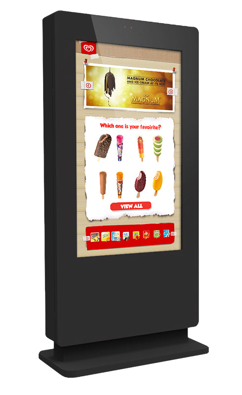 Freestanding PCAP Outdoor Touch Screen Posters