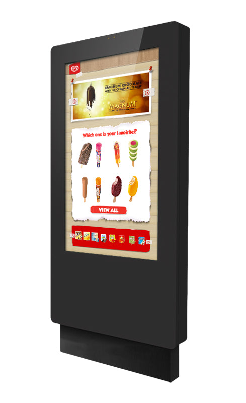 Freestanding PCAP Outdoor Touch Screen Posters