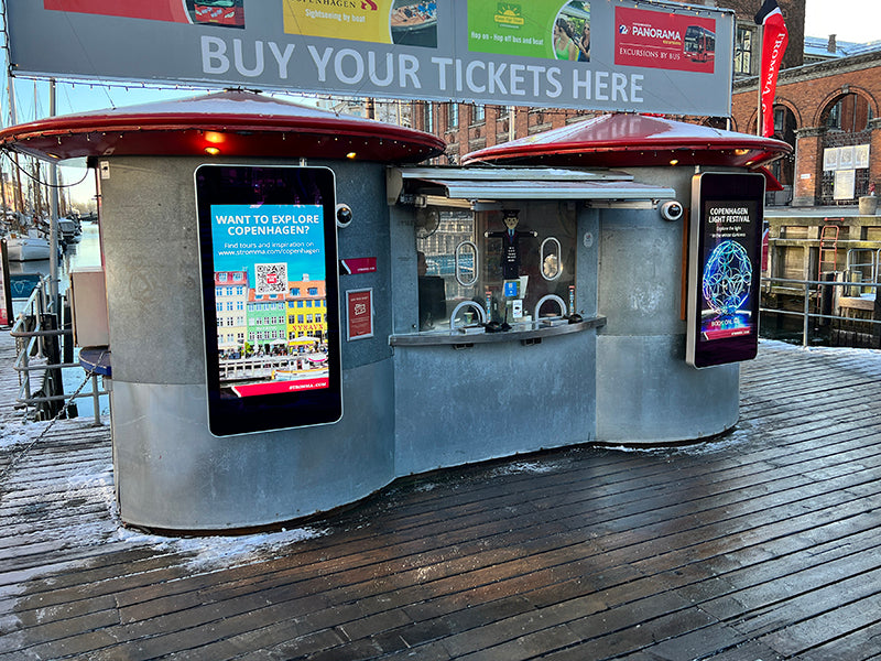 Wall-mounted Outdoor Digital Advertising Displays