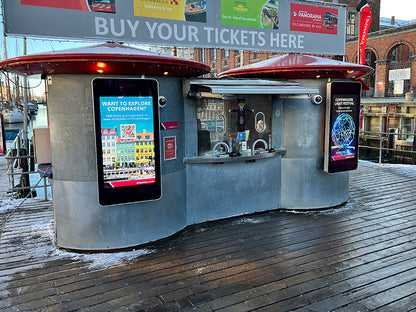 Wall-mounted Outdoor Digital Advertising Displays