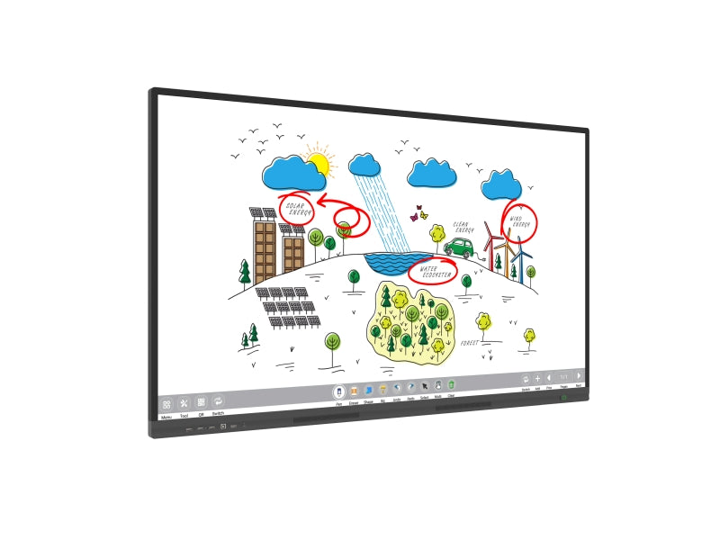 4K Interactive Touch Display with MeetingPad Software