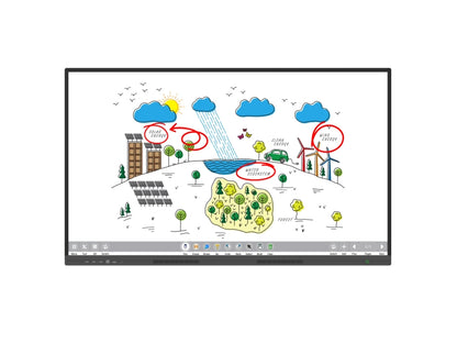 4K Interactive Touch Display with MeetingPad Software
