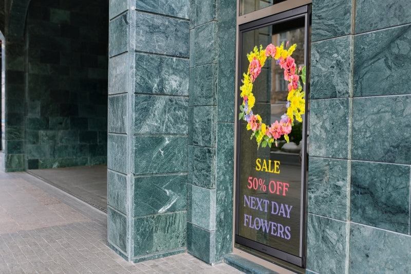 Indoor Transparent DV-LED Freestanding Totems