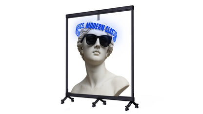 Indoor Transparent DV-LED Freestanding Totems