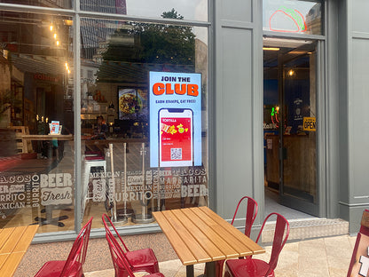 Ultra High Brightness Window Display