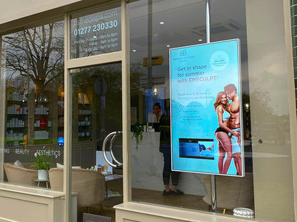 Ultra High Brightness Window Display